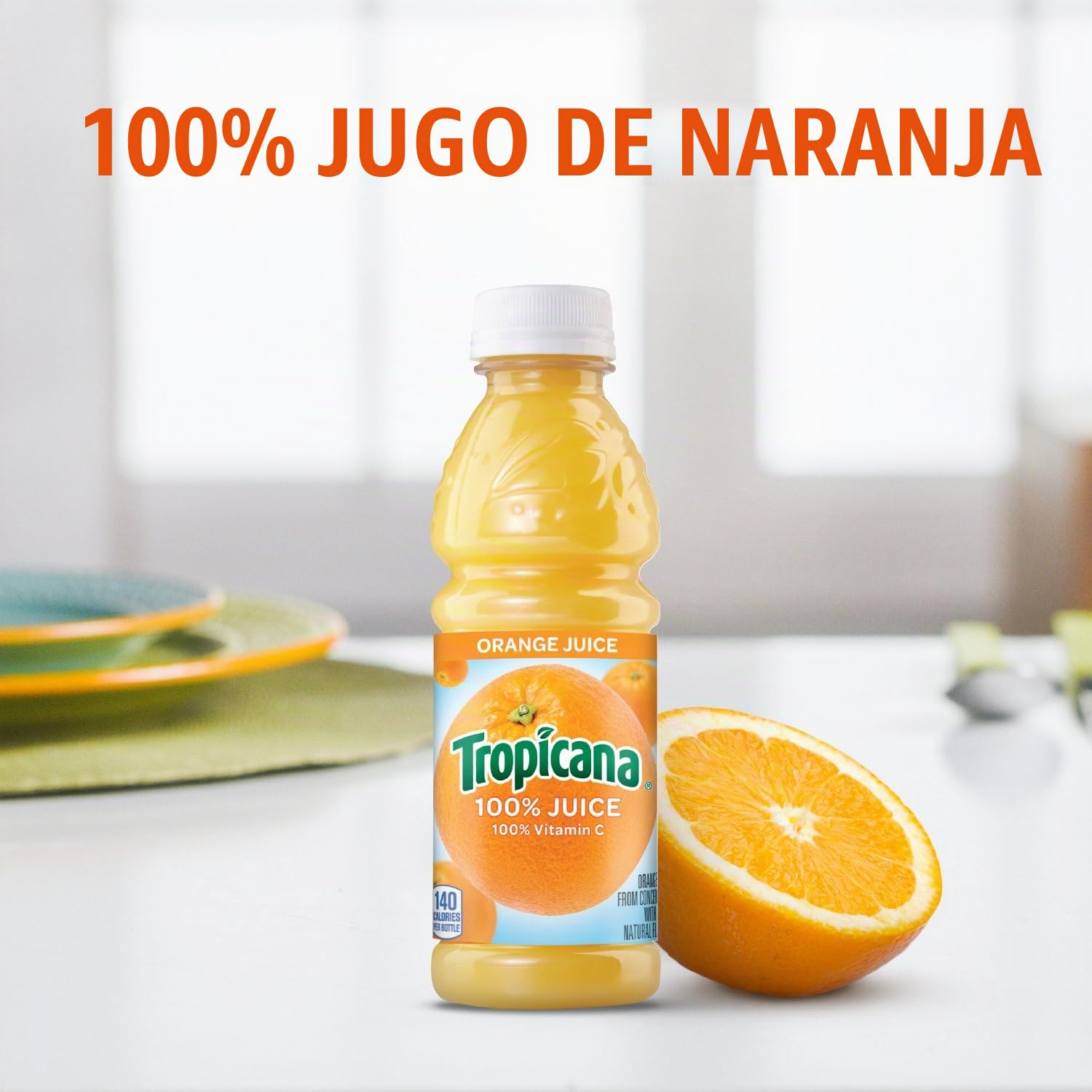 Amazon.com: Tropicana Jugo 15.2 botellas, naranja, 15.2 onzas
